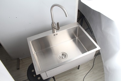 水槽 厂家批发不锈钢水槽 洗菜单槽 厨房洗菜台下盆 手工水槽