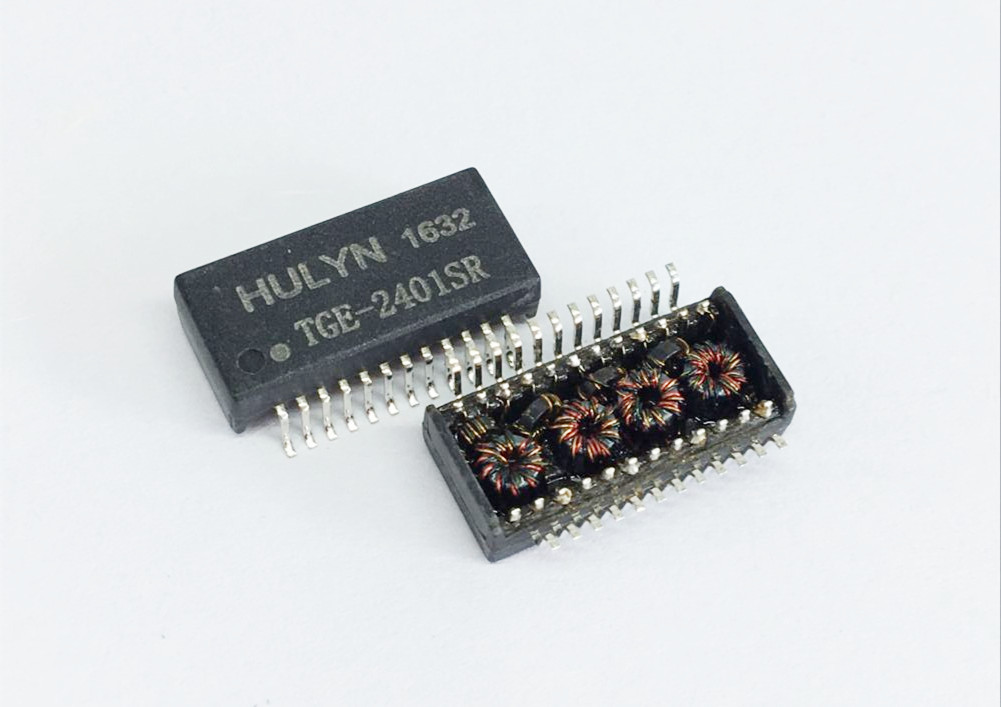 网络变压器,千兆小尺寸,网络滤波器,24pin