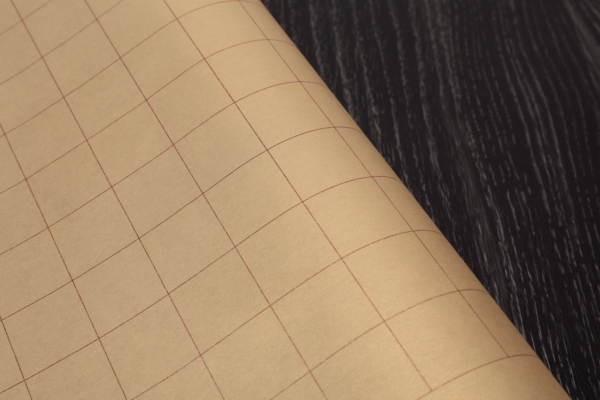 厂家直销 40克方格仿古金绢纸3厘米抄经书法用纸楷书 熟宣