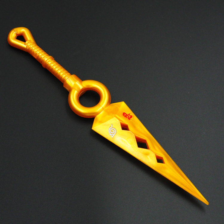 火影忍者苦无周边 火影道具胶大苦无白色