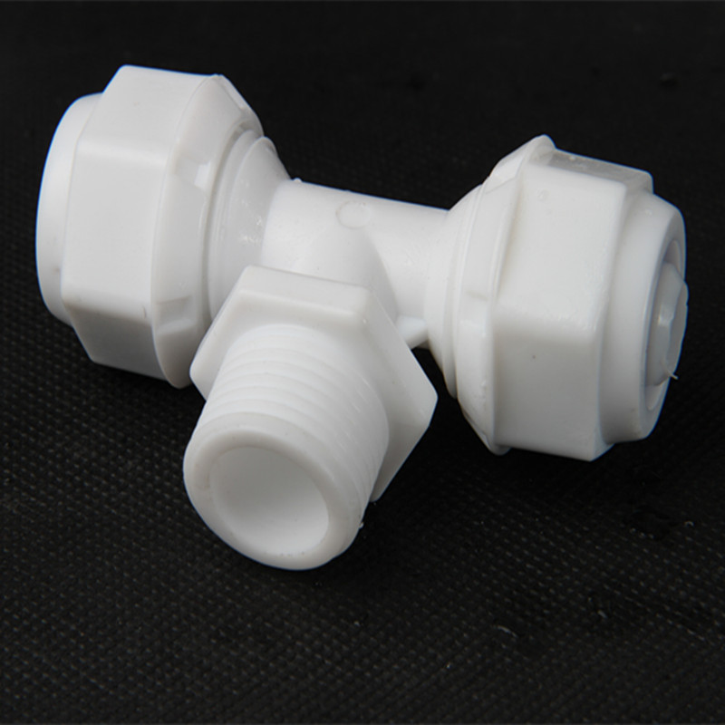 厂家批发 1216太阳能管热水器水管4分6分塑料接头配件pom管件三通