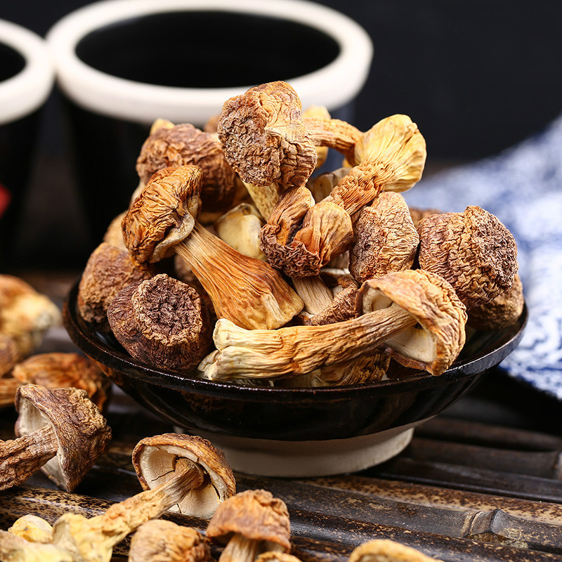 姬松茸 干姬松茸 大球盖菇 山珍干货 姬松菇 食用菌批发 500克