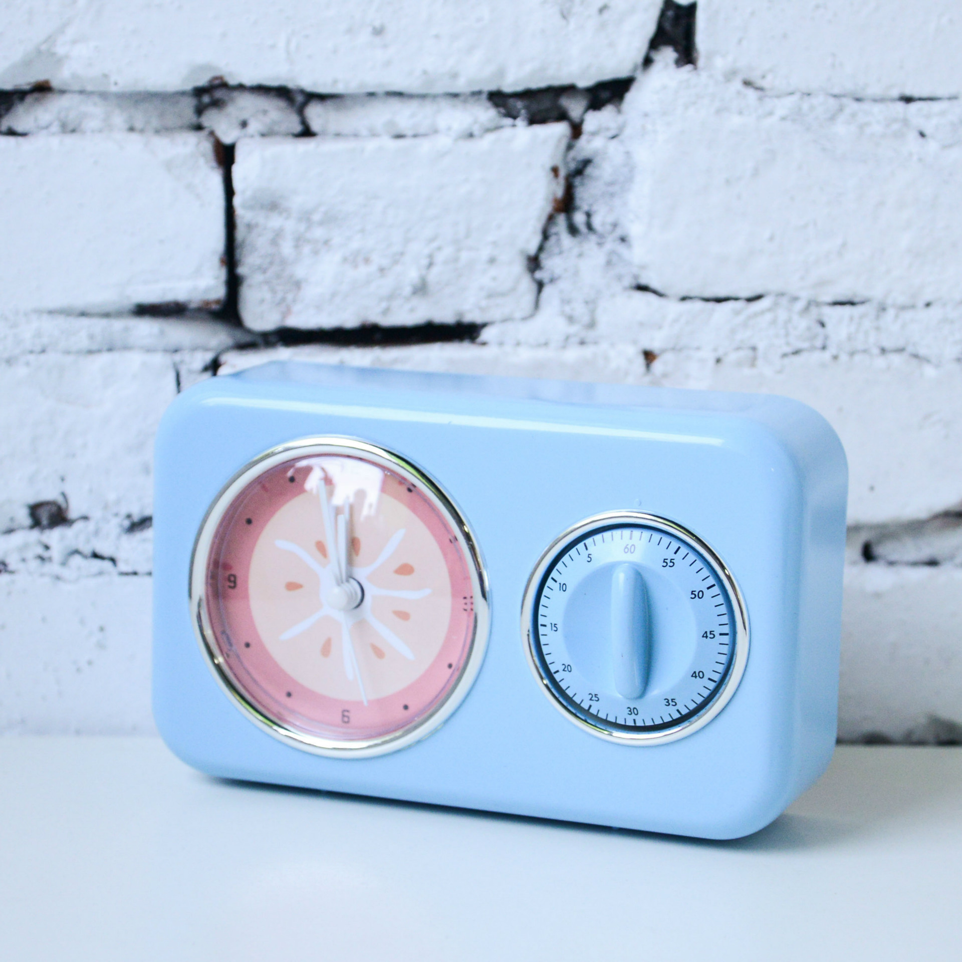 韩国文具批发 新款麦和fresh果果贪睡闹钟