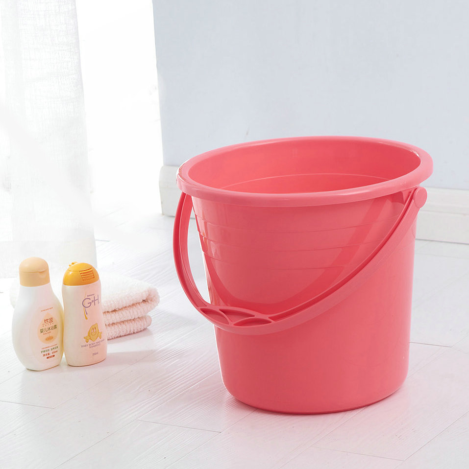 家用大号20l欧式加厚提水塑料桶拖地清洁桶提桶时尚水桶
