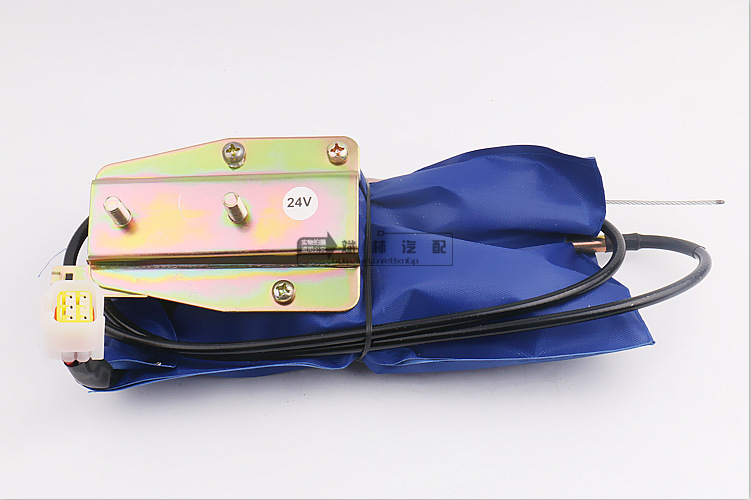 江淮熄火器12v24v农用车5线熄火电机 - 诸暨市店口成斌汽车配件经营部