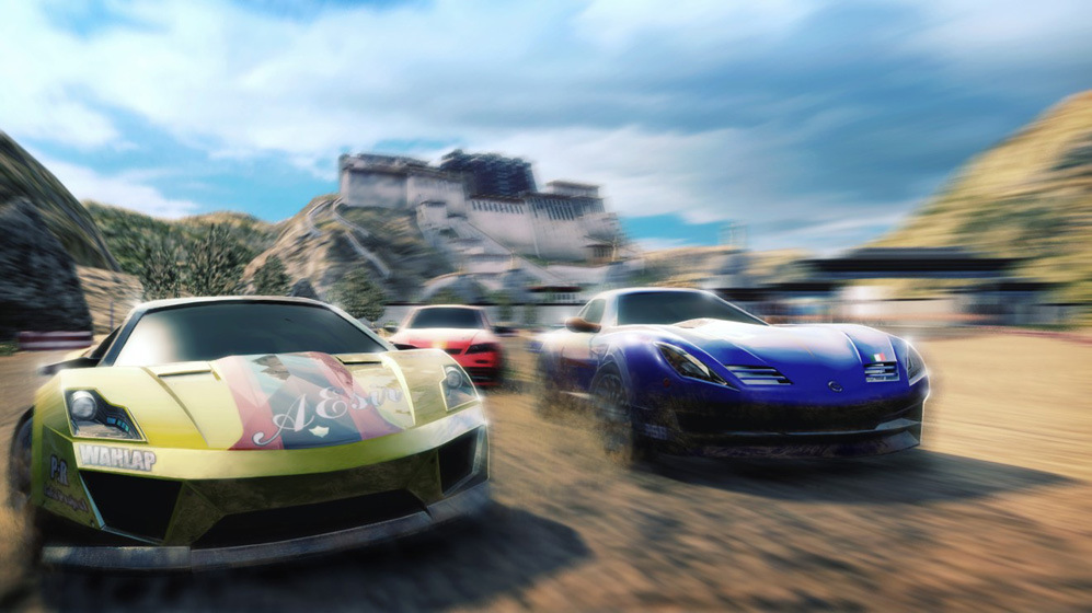 雷动赛车游戏机厂家直销大型游艺机电玩城设备模拟机价格