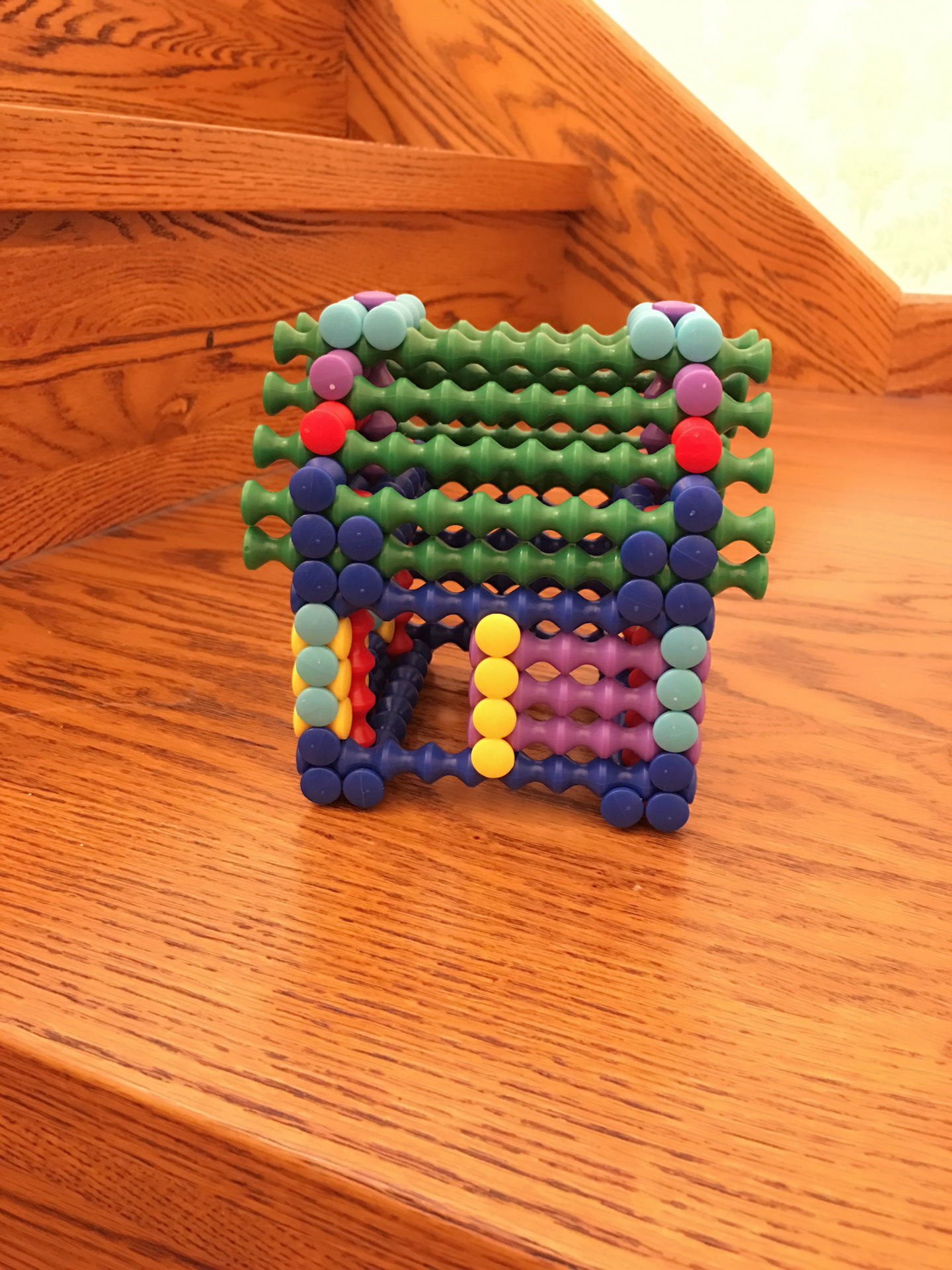 正品竹节棍积木玩具九节棍豪华套装软体柔性益智开发diy竹节棒