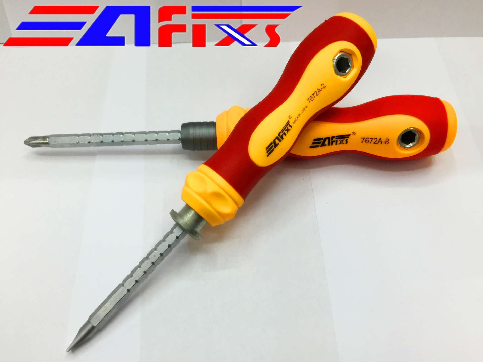 Afixs Factory Direct Sales Peanut Dual-Purpose Telescopic Screwdriver Screwdriver