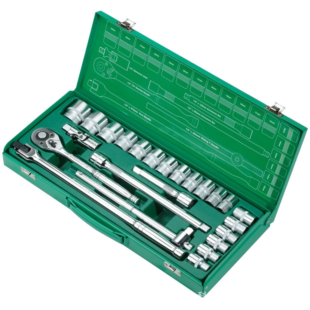 台湾宝工proskit sk-42401m 1/2寸 24件套筒扳手组套工具组