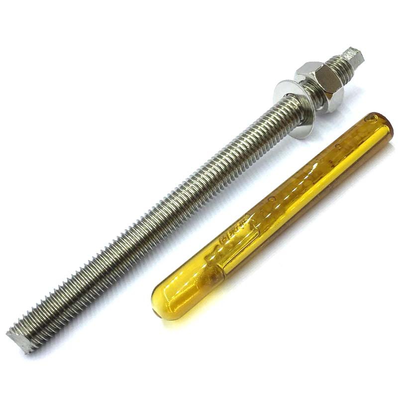 昌盛304不锈钢化学锚栓 不锈钢化学膨胀螺丝螺栓 m8-m24