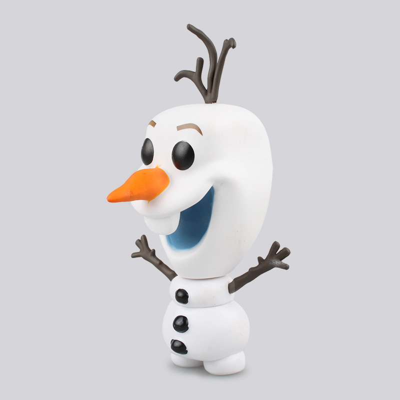 狼族动漫 pop 冰雪奇缘 雪人79# 雪宝 盒装摆件手办