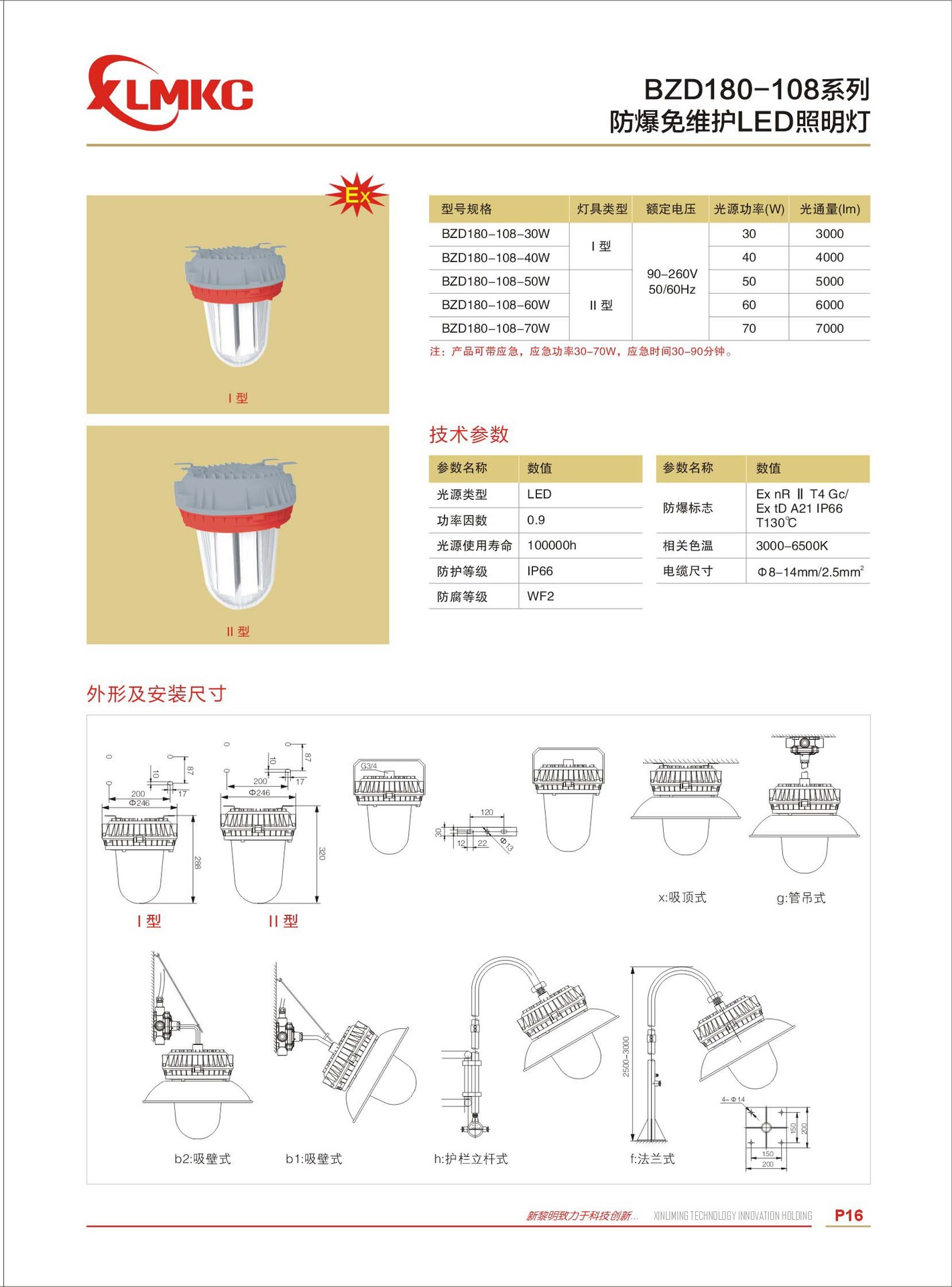 供应海洋王nfc9180led防眩泛光灯 新款led防爆灯