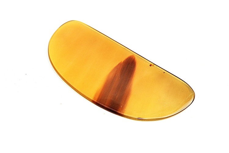 厂家直销 黄水牛角刮痧板 刮痧片按摩棒黄牛角刮痧片瘦腿保健养生