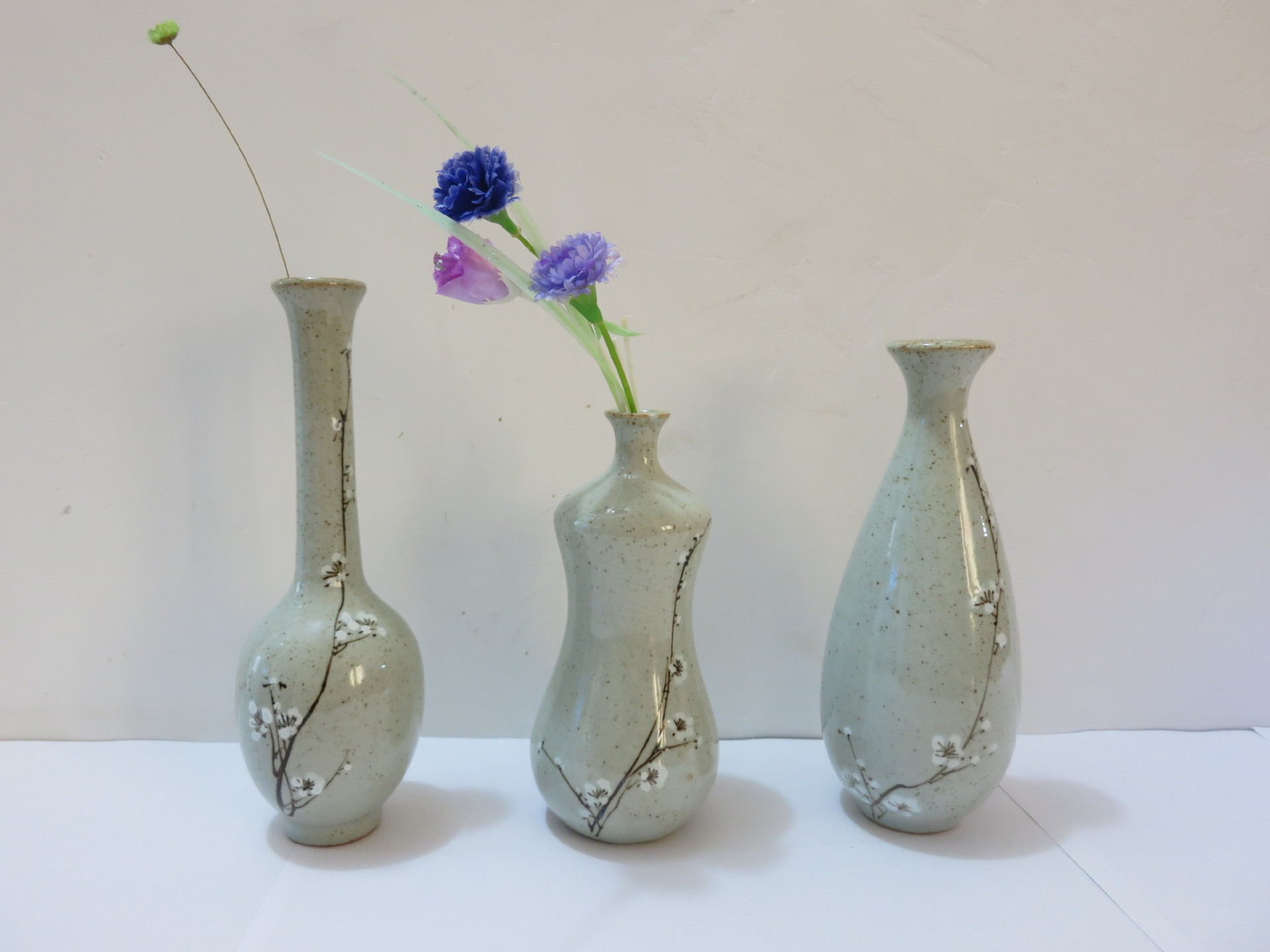 特价清仓 送友送闺蜜佳品 陶瓷花瓶手工拉胚高温瓷 田园清新风格