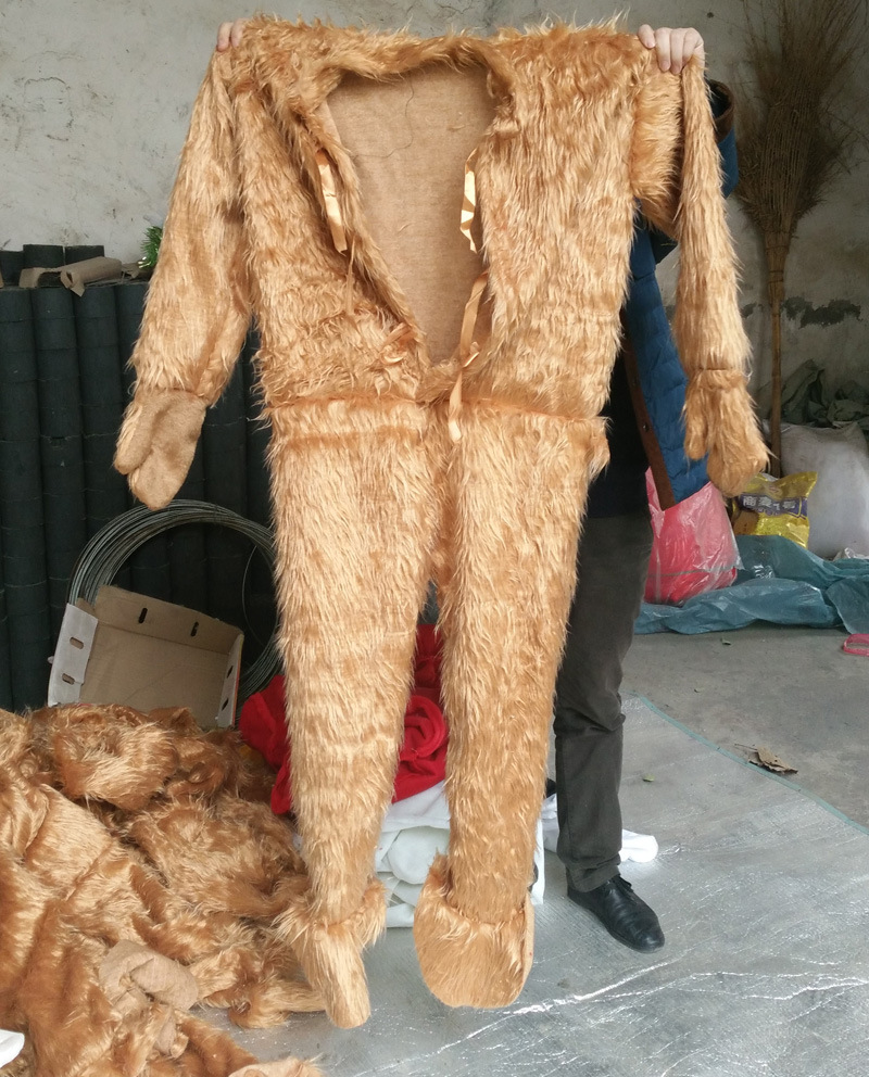 人穿猴子服装 西游记猴子表演服装 十二生肖动物猴服装