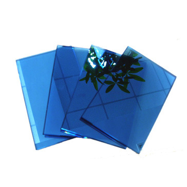 厂家直销灯具玻璃 10w led镀膜钢化玻璃 黑色镀膜钢化玻璃加工