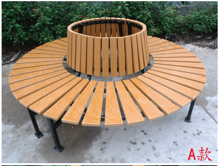 树池坐凳定制户外公园景观圆形围树座椅小区室外园林树池坐椅