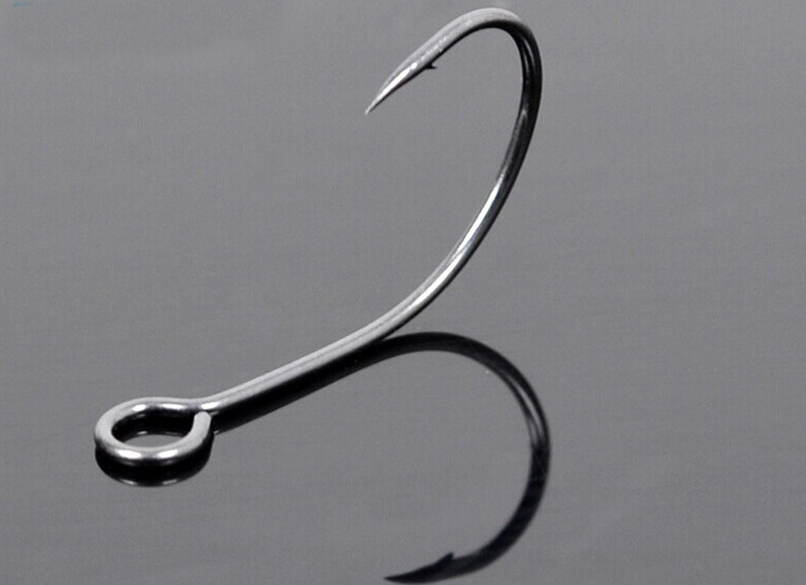 大眼马口钩带倒刺马口钩路亚钩鱼钩垂钓小配件渔具鱼钩路亚新品