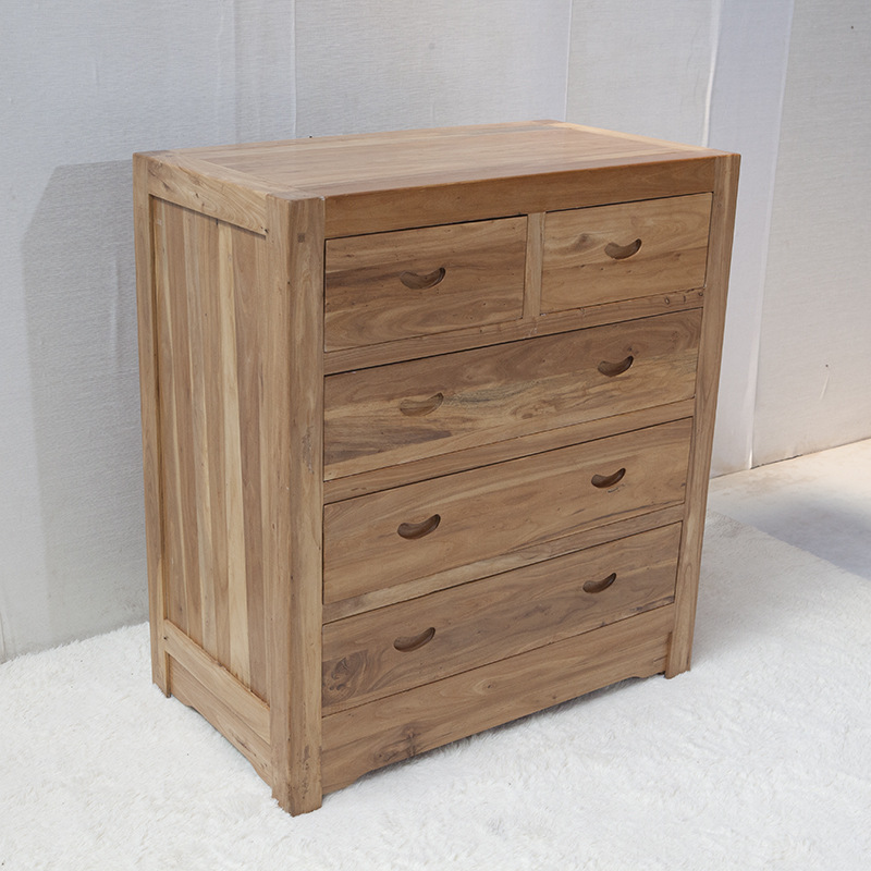 老榆木五斗柜 实木五斗橱 电视墙装修效果图厂家批发柜子