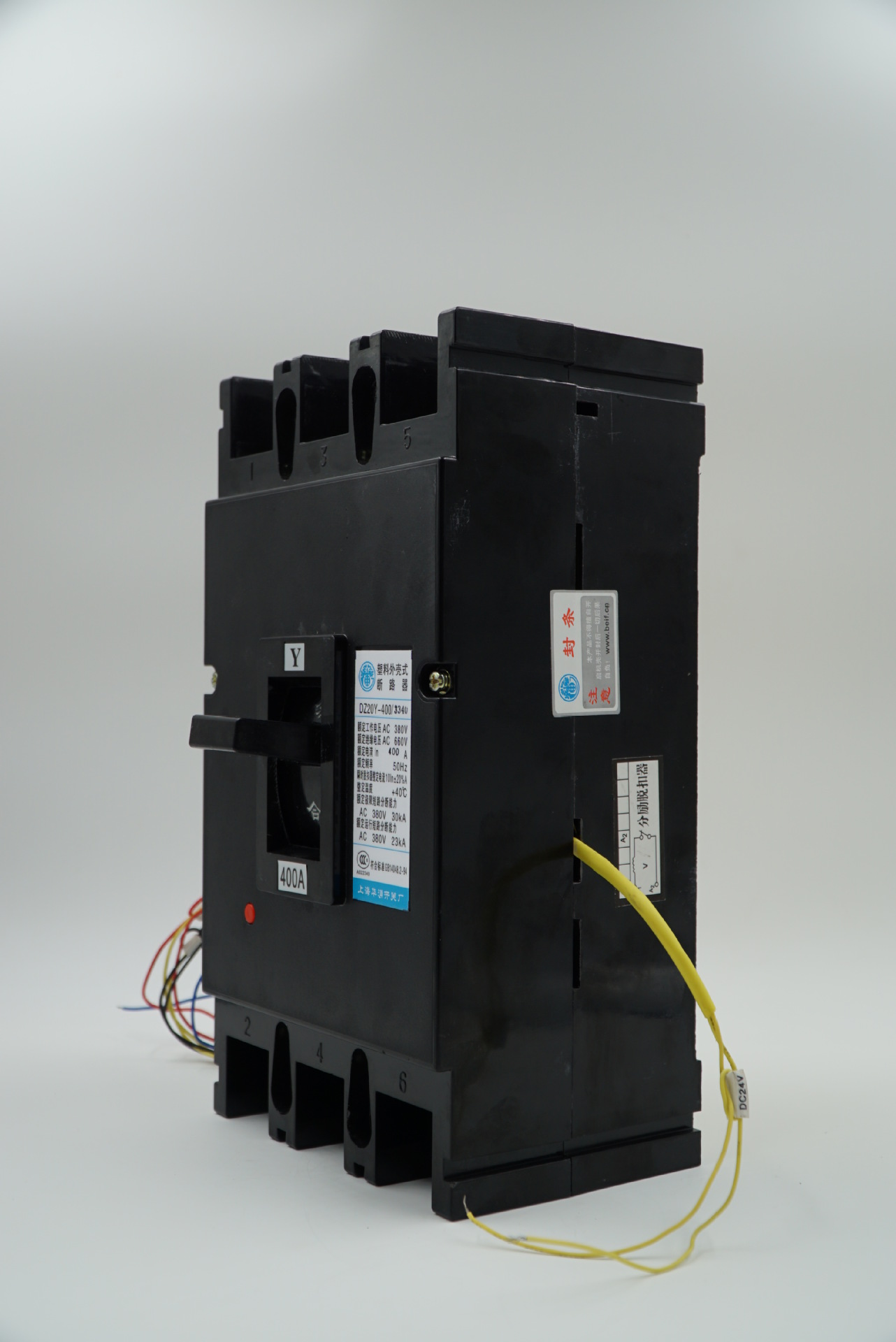 dz20y-400/3310 带分励 断路器带分励脱扣器 380v 220v 24v