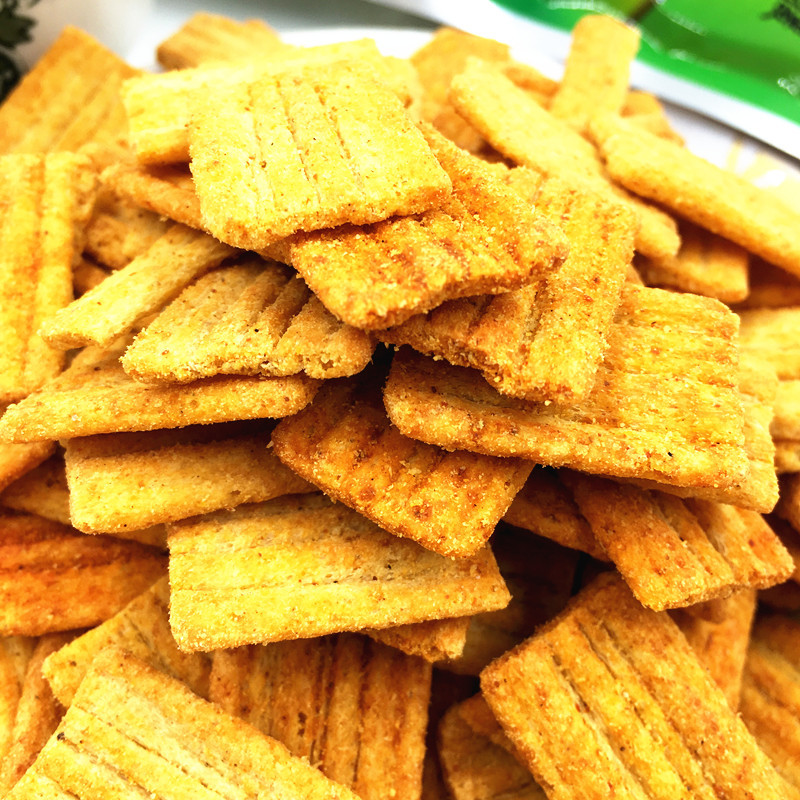 锅巴麻辣味粗粮锅巴传统风味120g*50