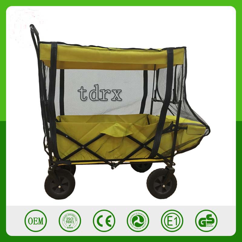 市场热销居家购物户外休闲万向轮折叠手推车