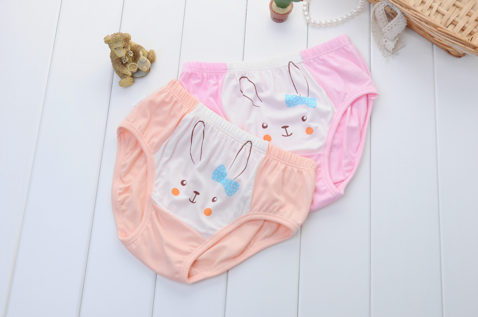 卡宝熊儿童内裤女童三角小孩短裤女孩中大童学生三角裤批发