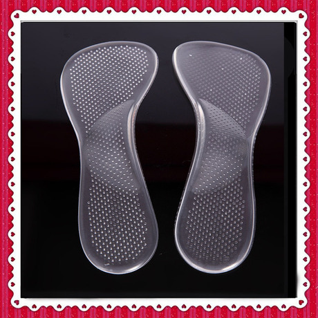 七分垫防脚茧缓痛足弓垫扁平足三合一女硅胶鞋垫缓解鞋低过硬
