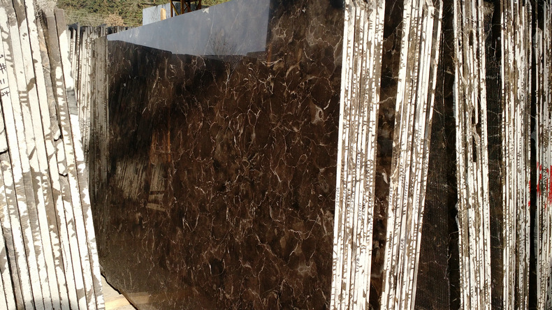 深啡网纹天然大理石深咖大理石材 中国啡网大理石厂家 大理石台面