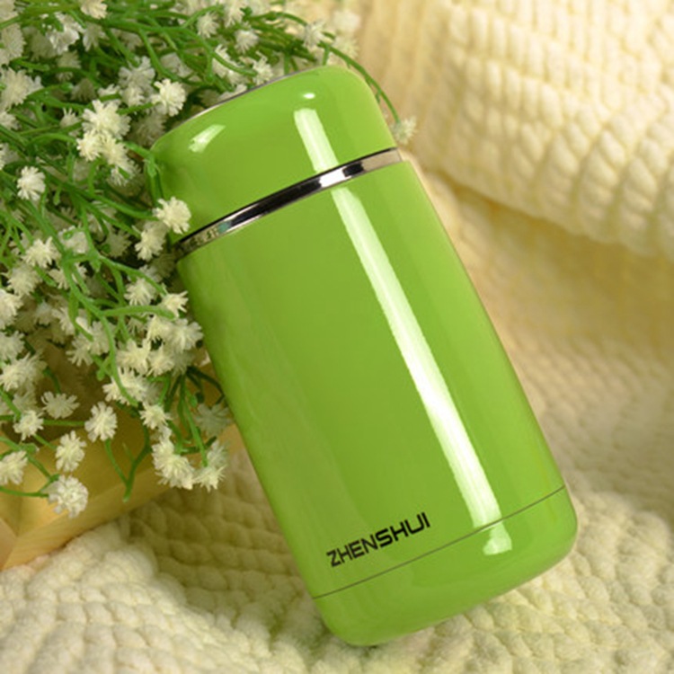 珍水女士专用真空保温杯办公杯可爱森女风杯260ml 随身杯车载水杯