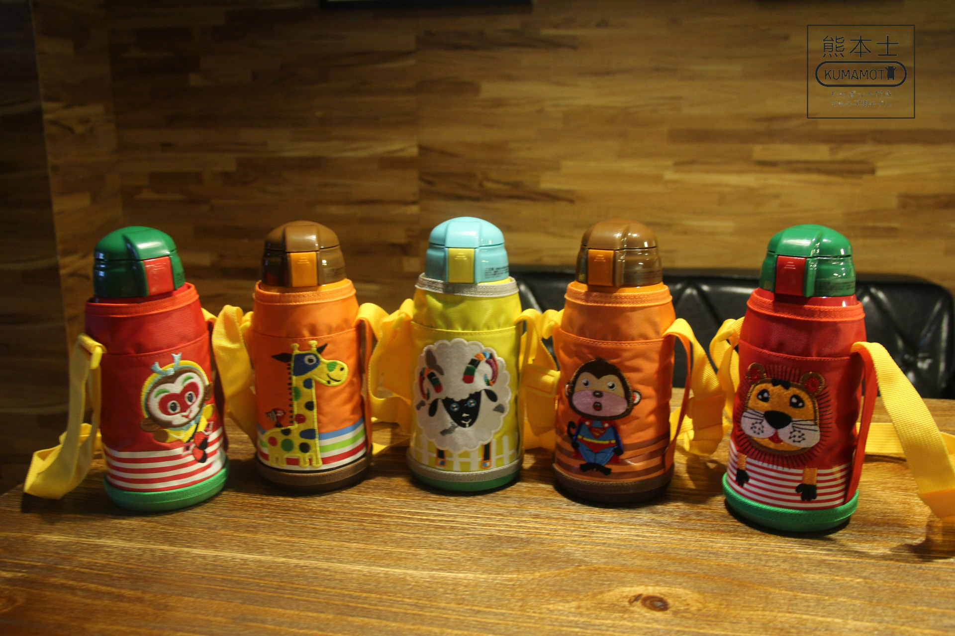 日本正品熊本士儿童保温保冷杯带吸管凉水壶宝宝男女学生婴儿水杯