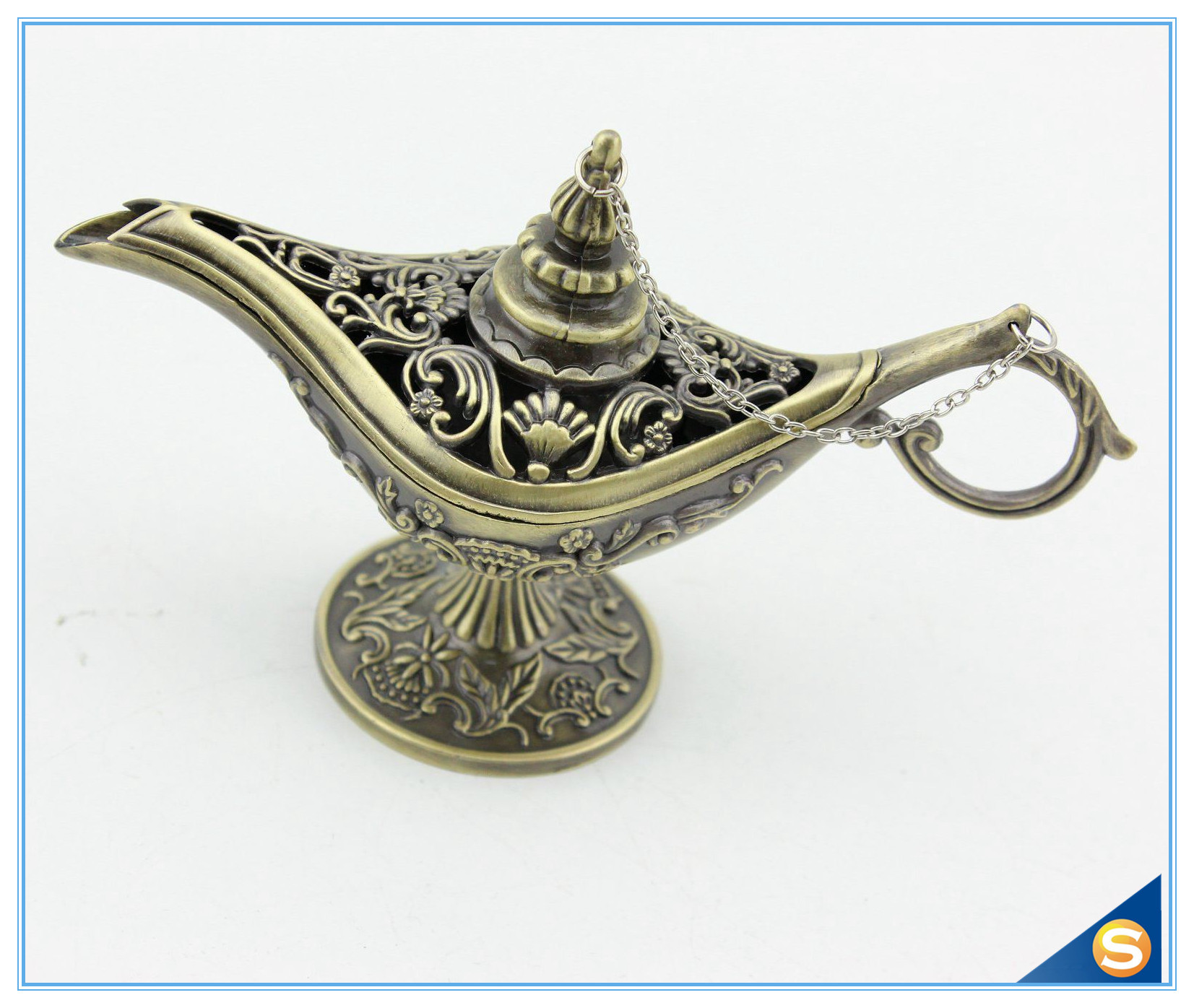 金属工艺品 小号阿拉丁神灯 许愿灯 创意家居摆件 景区热卖品