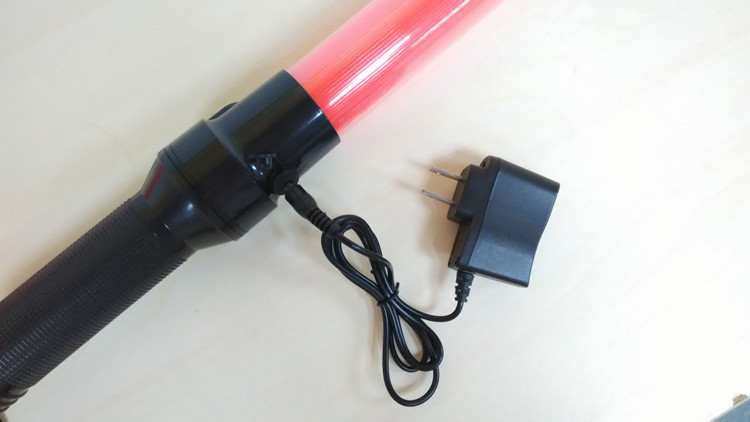 交通指挥设备 可充电LED荧光指挥棒|红色闪光指挥棒|发光指挥棒