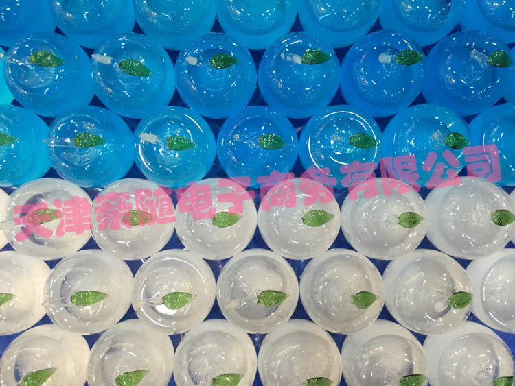 天气预报瓶_工厂直销苹果型风暴瓶白色蓝色可