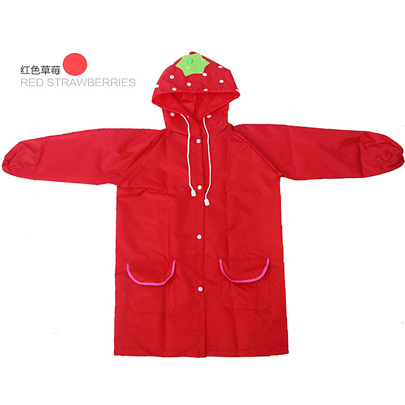 Animal-Shaped Children's Raincoat Korean Cartoon Student Poncho Baby Raincoat Rain Gear Printable Logo Printing