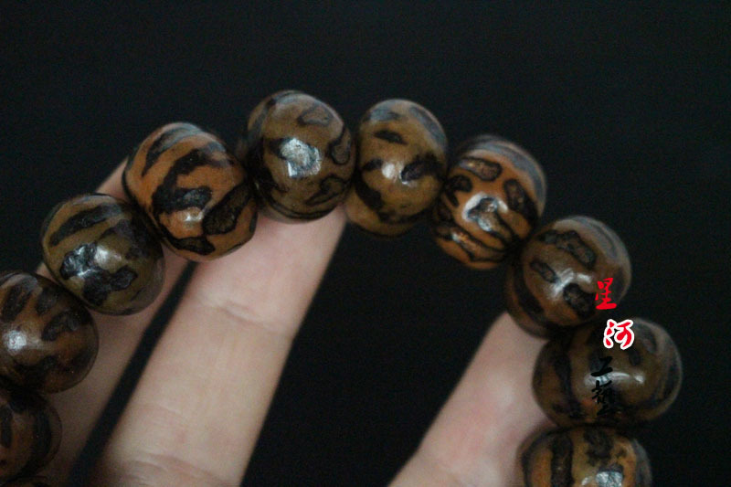 厂家直销 虎爪菩提子佛珠手链 天然虎爪菩提子手串 文玩菩提佛珠