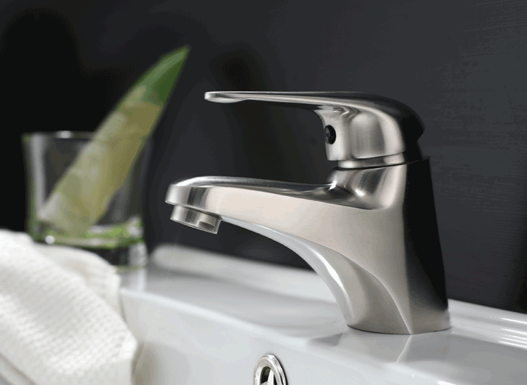 面盆龙头 304不锈钢 冷热水龙头卫生间浴室洗脸盆洗手台盆龙头