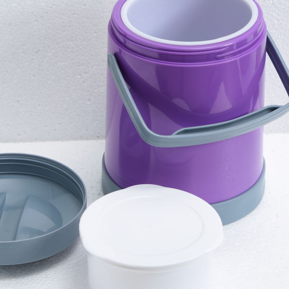 玻璃内胆保温桶塑料保温饭盒便当盒保温瓶保冷冰桶厂家直销