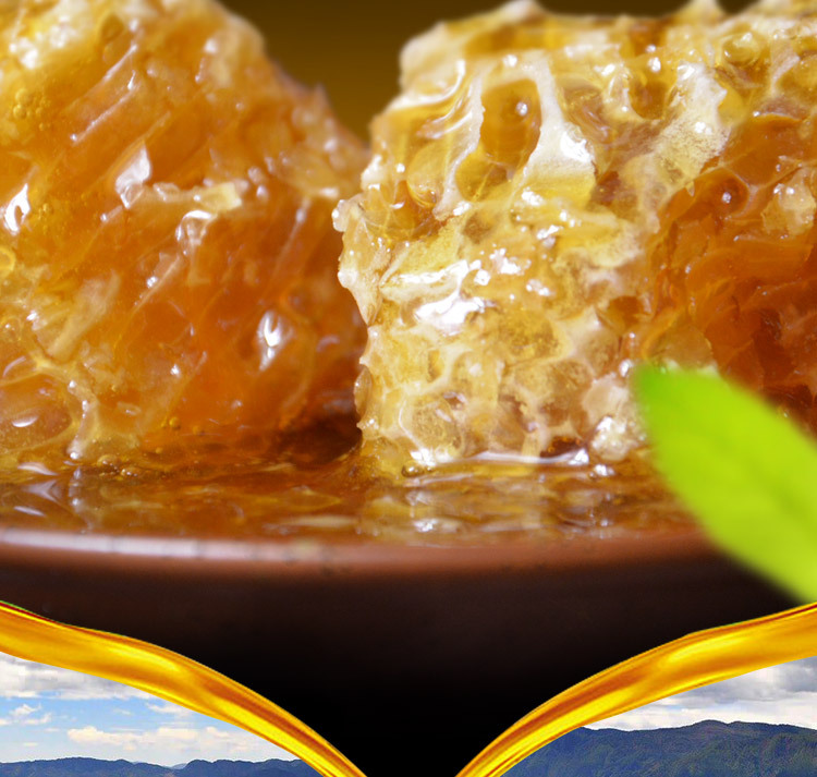 一件代发西西果蜜450g 云南中蜂自然封盖新巢蜜蜂蜜