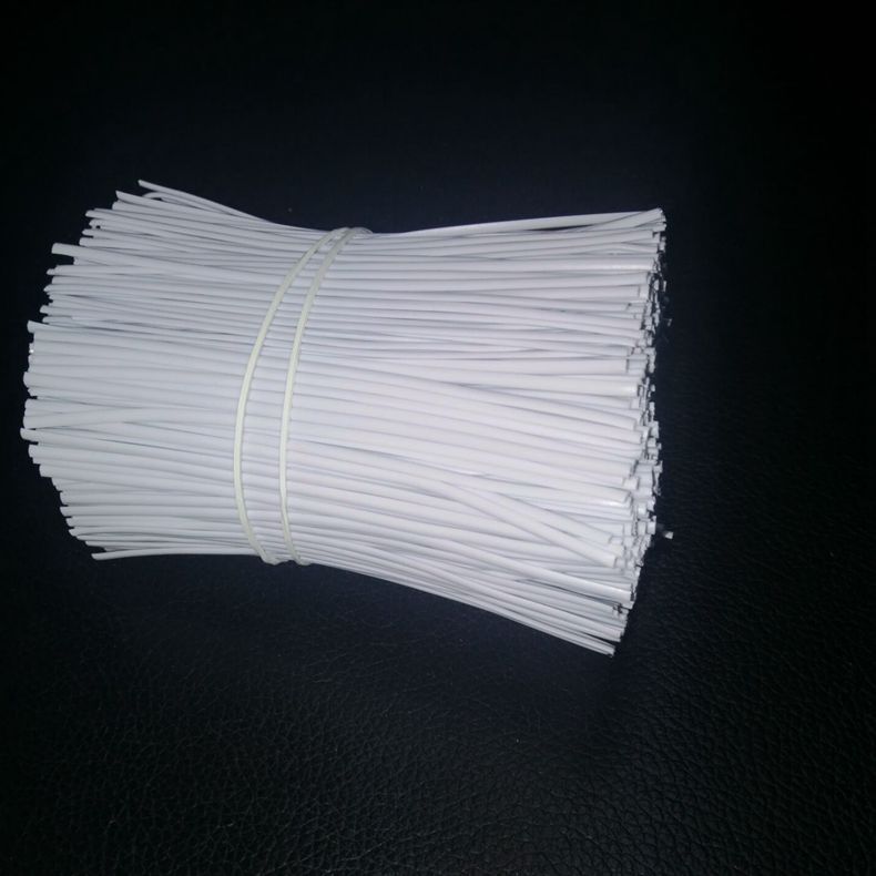 东莞厂家直供黑色pvc椭圆扎带1.8mm宽电线捆绑扎带铁丝扎带