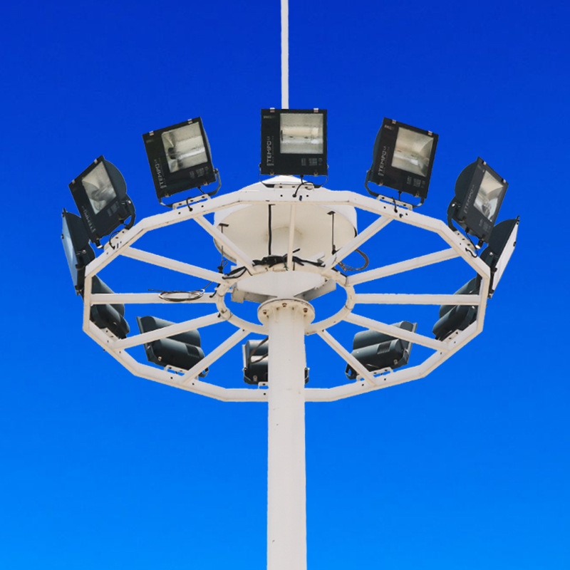 球场灯杆灯具,灯头款式定做,柏克厂家专业批发零售.