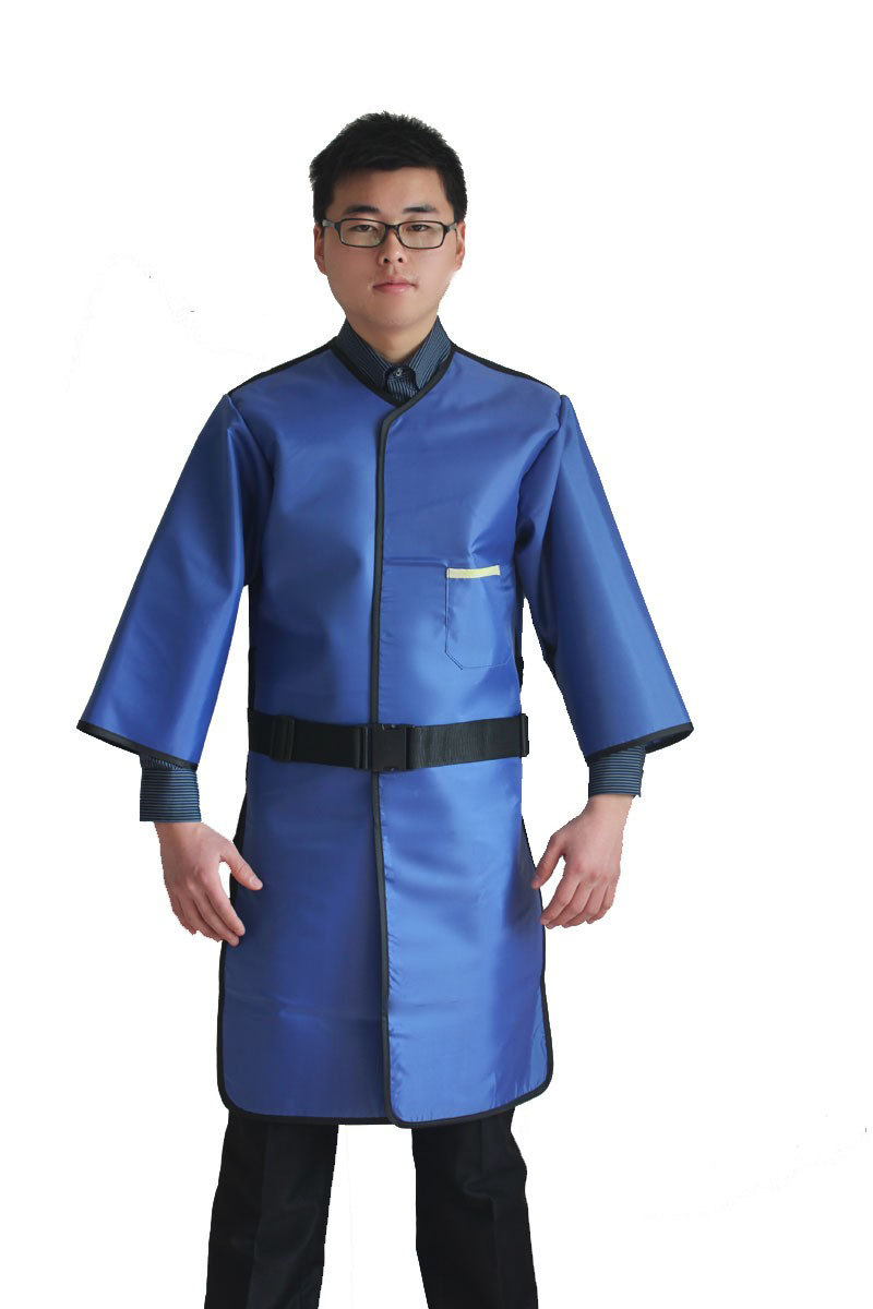 正穿长袖x射线防护服 铅衣 医用防辐射服 铅胶衣 放射科防护服