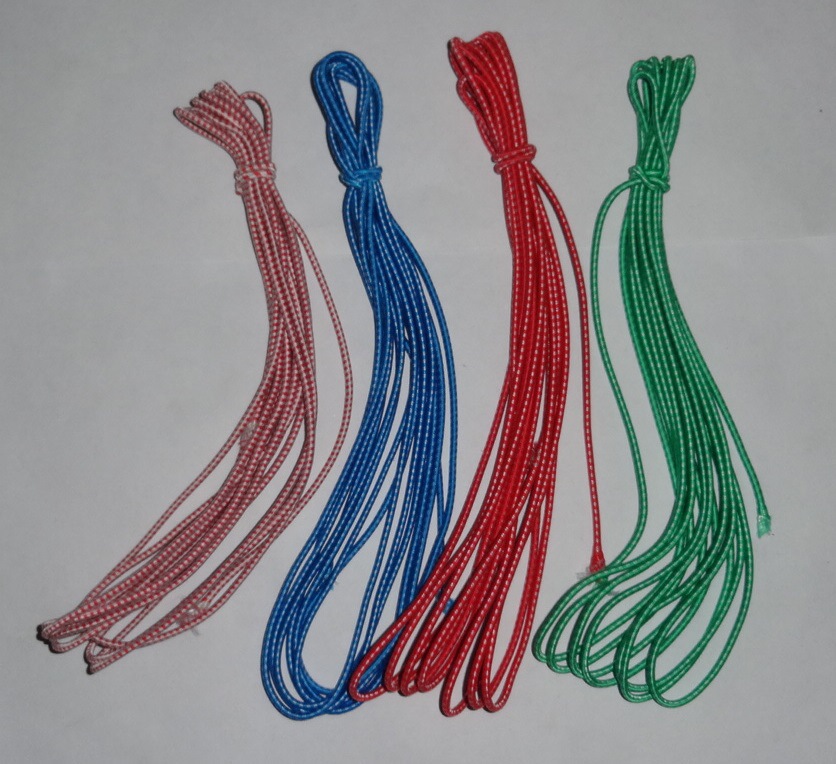 4米 圆形松紧带 牛筋 单芯皮筋 细松紧绳 diy服装手工辅料