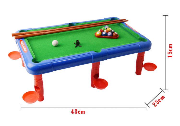 新款健身儿童台球 室内竞技休闲大号桌球亲子