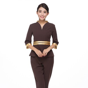 足疗技师工作服装