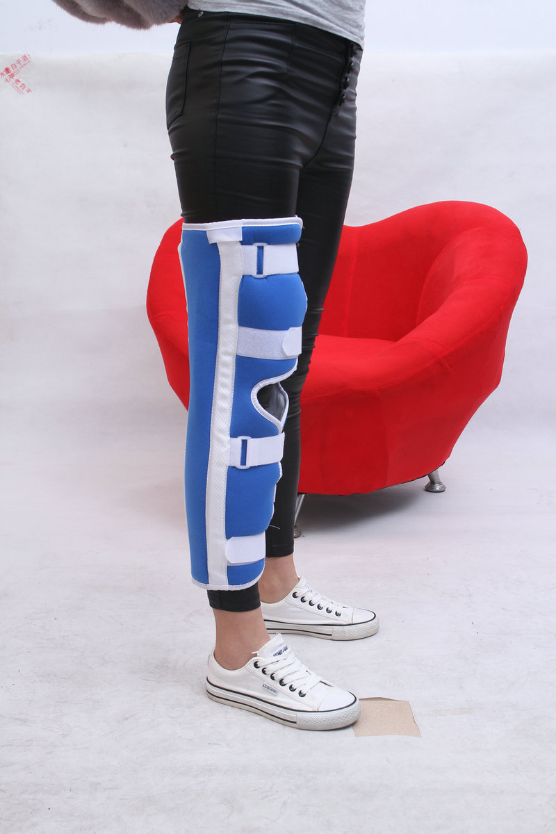 膝关节下肢固定支具 可调式膝关节支具 医疗器械矫形器厂家