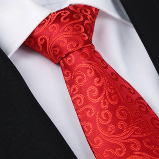 红色婚庆领带