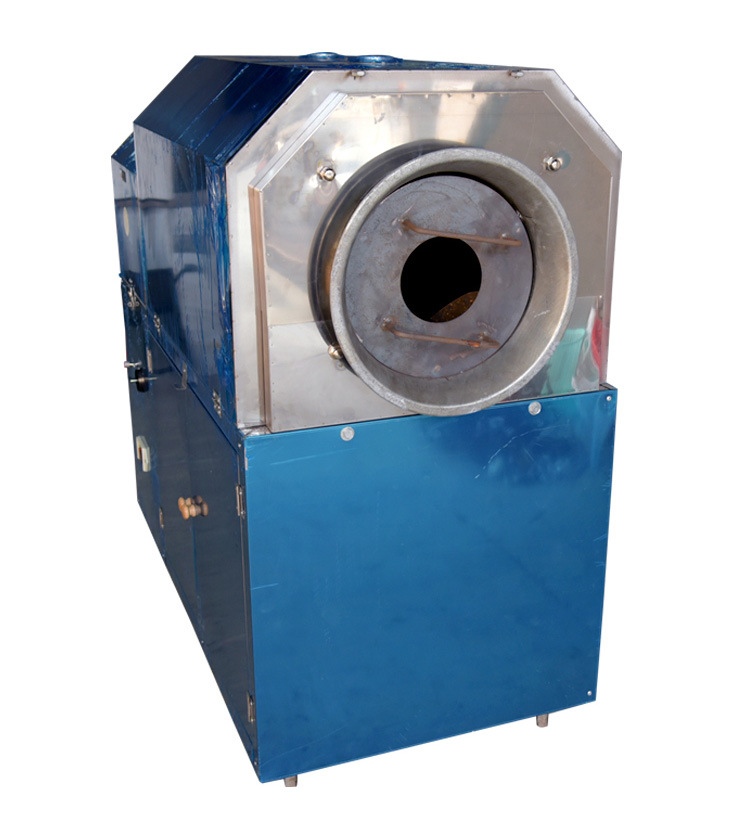 新款不锈钢50型燃气电热自动炒货机智能控温炒板栗花生瓜子干.