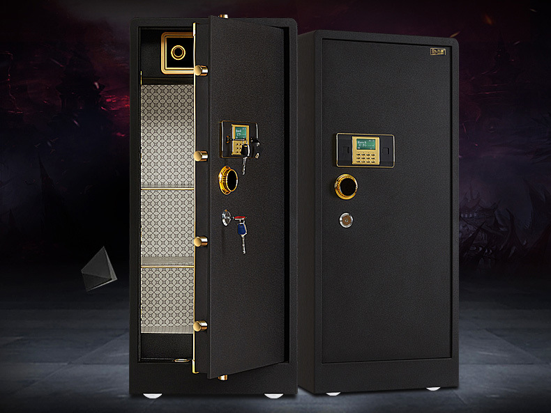九虎15米高大型办公保险柜双锁防盗豪华内饰电子密码保险箱全钢