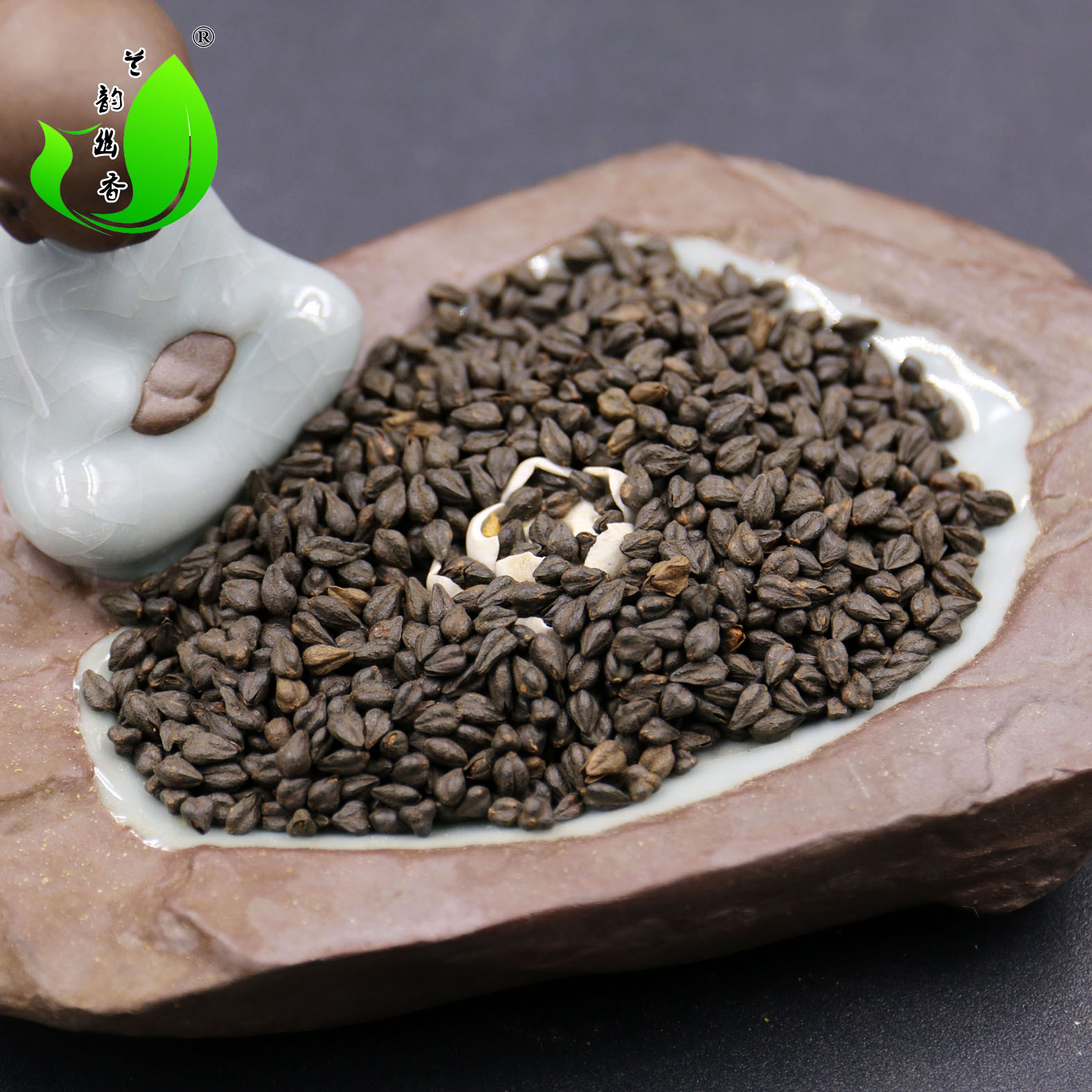 散装茶叶批发酒店用餐馆用大凉山带壳黑苦荞